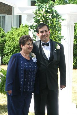 Jason and his mom.